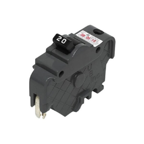 Connecticut Electric Circuit Breaker, UBIF Thick Series, 15A, 1 Pole, 120V AC, 10kA VPKUBIF15N - main